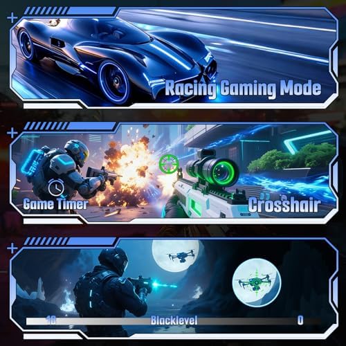 SANSUI 24 Inch Curved 160Hz Gaming Monitor,1500R Curved Gaming Monitor FHD 1080P Computer Monitor,MPRT 1ms Fast VA Display,Freesync,HDR,3000:1, HDMI2.0,DP1.4, VESA Support(ES-G24C1L HDMI Cable Incl.) : Industrial & Scientific - Image 5