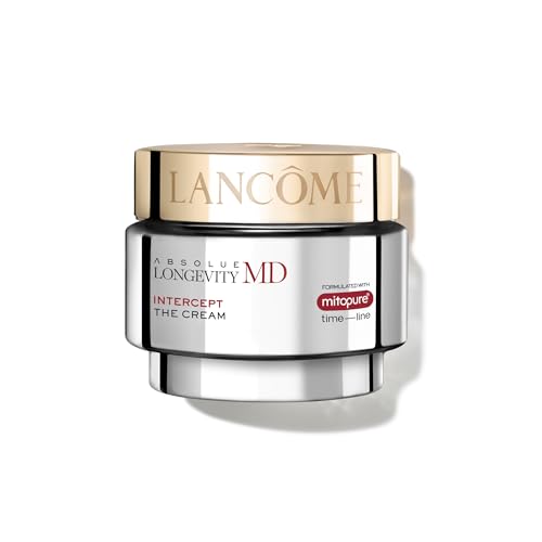 Lancôme Absolue Longevity MD Intercept Face Cream For Mid-Age, Anti-Aging Facial Moisturizer with Mitopure®, Improves Fine Lines & Wrinkles, Firmness, Radiance, & Smoothness, For All Skin Types : Beauty & Personal Care