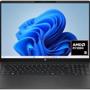 HP OmniBook 3 16 inch Laptop PC, 2K Touchscreen, AMD Ryzen 3 30, 8 GB RAM, 512 GB SSD, AMD Radeon 610M GPU, Windows 11 Home, Mica Silver, 16-by0299nr : Electronics