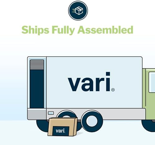 Vari VariDesk Pro Plus 36 - Adjustable Desk Converter with 11 Height Settings - Laptop Sit Stand Desk Riser for Home Office, Table Tops, Workspace - Fully Assembled with Spring Loaded Lift - Black : Pet Supplies - Image 7