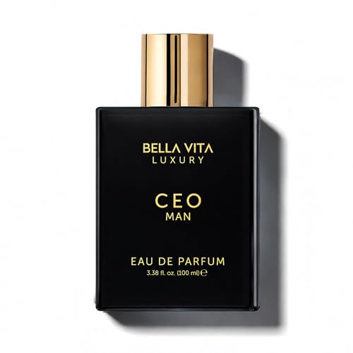 Bellavita Luxury CEO MAN Eau de Parfum | 100 ml | Perfume for Men | Long-lasting men's Eau de Parfum with fresh, woody & spicy notes for daily wear and special occasions. : Beauty & Personal Care