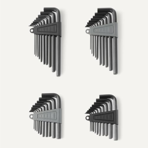 Amazon Basics 287-Piece Mechanic Socket Set with Quick-Release Ratchets, Wrenches, Bits, 1/4" 3/8" 1/2", Metric and SAE, 3-Drawer Case, for Auto and Machine Repairs - - Image 4