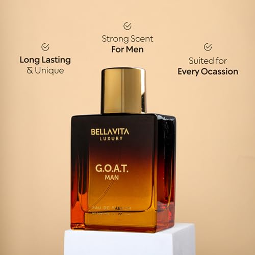 BellaVita Luxury Sigma Male (CEO Man & GOAT Man) Perfume Cologne for Men 2x100ml Combo | Gift for Father's day | Cologne with Lemon, Lavender, Tonka & Agarwood Perfume : Beauty & Personal Care - Image 4