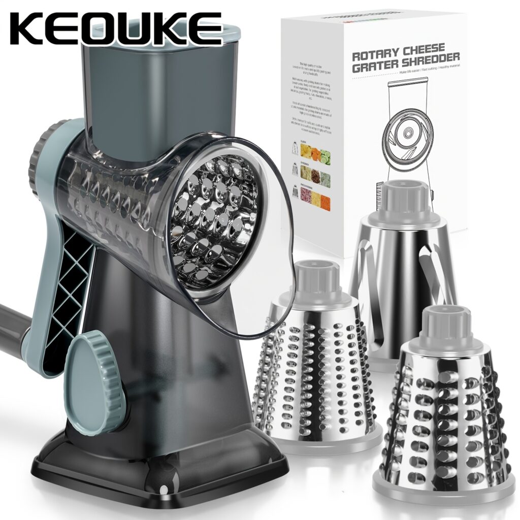 [Multifunctional Cheese Grater] Croque Cheese Cheese Grater Vegetable Cutter Vegetable Cutting Machine Household Shredder Potato Shredder Slicer Grater Multifunctional